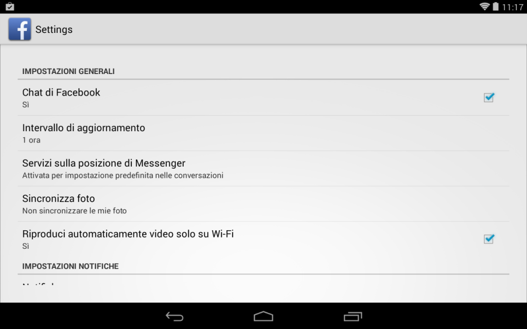 Facebook Android