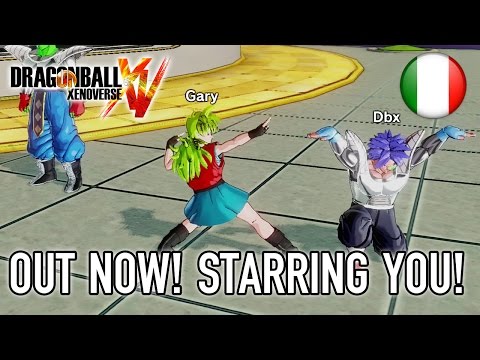 Dragon Ball Xenoverse - PS3/PS4/X360/XB1/Steam - Out NOW! Starring YOU (Italian Trailer)