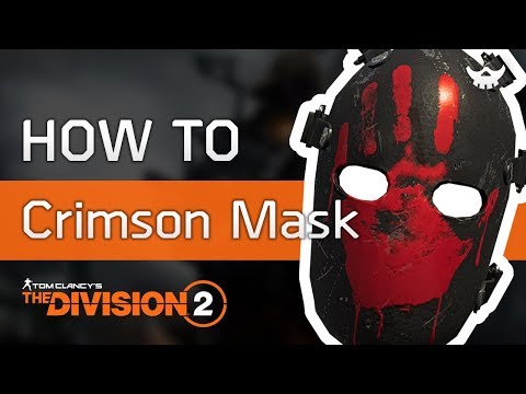 How to get Crimson Mask in the Division 2