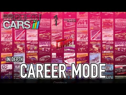 Project CARS - PS4/XB1/WiiU/PC - In-Depth: &quot;Career Mode&quot; (Tutorial Trailer)