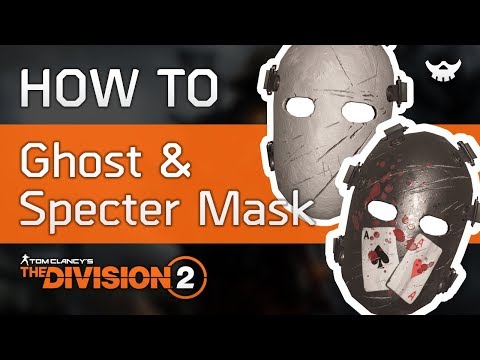 How to get Ghost and Specter Masks in the Division 2