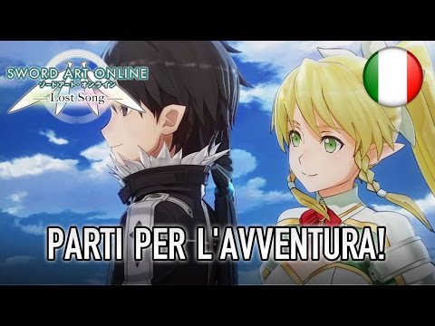 Sword Art Online: Lost Song - PS4/PS Vita - Parti per l&#039;avventura! (Italian Trailer)
