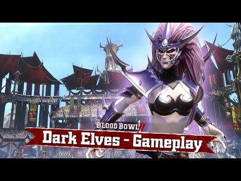 Blood Bowl 2: Dark Elves&#039; Tricks And Treats (Gameplay)