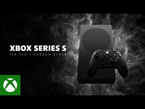 Xbox Series S Carbon Black 1TB SSD - World Premier Announce Trailer