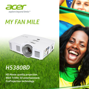 Acer Football Promotion_H5380BD projector