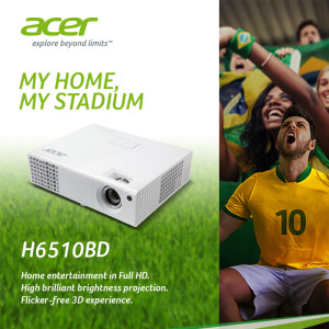 Acer Football Promotion_H6510BD projector